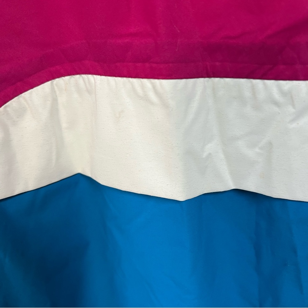 Vintage Helly Hansen HellyTech Colorblock Full Zip Jacket Women Medium Pink Blue - Picture 7 of 12
